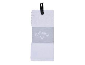 Callaway Trifold Towel - White