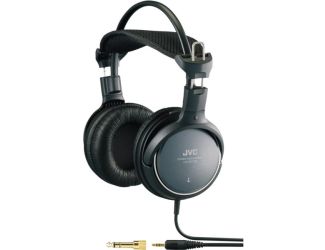 Full-Size Over Ear Wired Headphones w/ Deep Bass Black