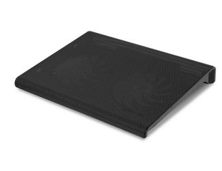 Slim USB Laptop Cooling Pad (Supports up to 17") BLK