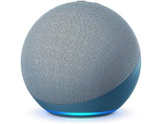 Amazon Echo (4th Gen, 2020 release) With premium sound, smart home hub, and Alexa-Twilight Blue