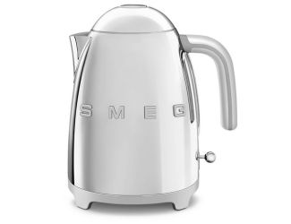 Smeg 50's Retro Style Aesthetic Kettle-Slate Gray Stainless Steel