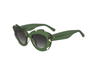 Ahmeira Cat-Eye Sunglasses - Green