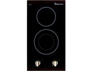 12-In. 240V Built-In Electric Radiant 2-Burner Cooktop