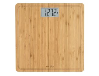 Natural Bamboo Digital Bathroom Scale