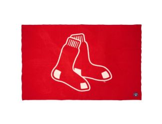Faribault Mill Boston Red Sox Wool Throw Blanket
