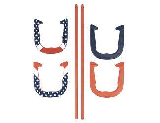 Triumph Sports - Patriotic Forged Horseshoe Set