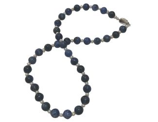 Latonia Cabella Pearl and Sodalite Necklace
