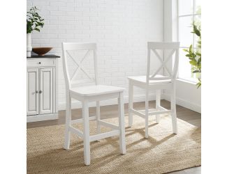 X-Back 2Pc Counter Stool Set