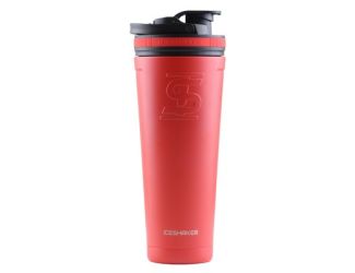 36oz Insulated Stainless Steel Shaker Bottle - Shaker Top w/Handle & Agitator