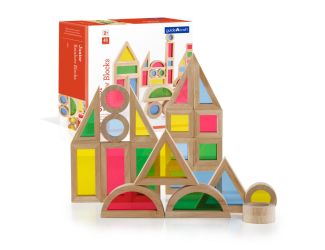Jr. Rainbow Blocks - 40 pc. set