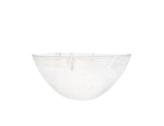 Contrast Bowl White/White Large