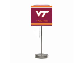 Virginia Tech Chrome Lamp