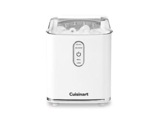 Compact Bullet Ice Cube Maker - White