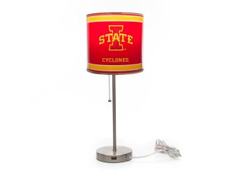 Iowa State University Chrome Lamp