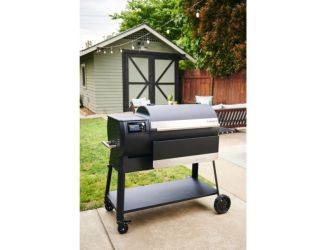 Origin-580 Smart Pellet Grill w/ Shelf & Cover