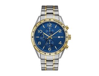 Caravelle Men's Two Tone Stainless Steel Sport Chronograph Watch
