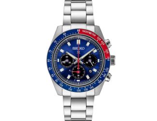 Prospex Speedtimer SS Solar Chronograph Blue Dial