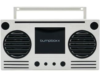 Bumpboxx Microboom Wearable Bluetooth Speaker Boombox - Icy White