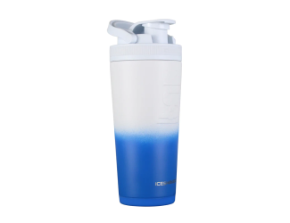 26oz Insulated Stainless Steel Shaker Bottle-Navy/White Ombre