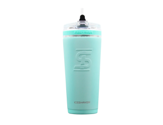 IceShaker 26oz Insulated Stainless Steel Shaker Bottle- Flex Lid w/Straw-Mint