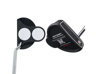 Odyssey DFX Black 2-Ball 2021 Putter - Oversize Grip - Right Hand/33 inch