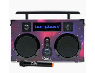 Bumpboxx Ultra+ Bluetooth Boombox with Microphone-Galaxy