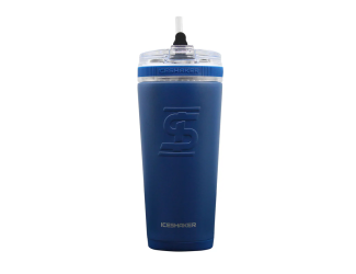 IceShaker 26oz Insulated Stainless Steel Shaker Bottle- Flex Lid w/Straw-Navy