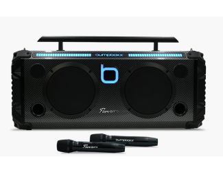 Bumpboxx Flare8 Bluetooth Boombox - Carbon Fiber