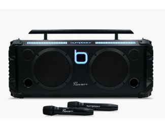 Bumpboxx Flare8 Bluetooth Boombox - Black