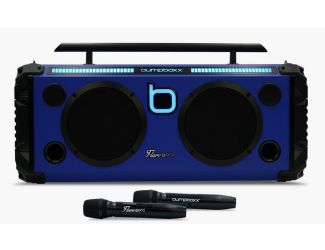 Bumpboxx Flare8 Bluetooth Boombox - Blue