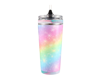 IceShaker 26oz Insulated Stainless Steel Shaker Bottle- Flex Lid w/Straw-Mermaid