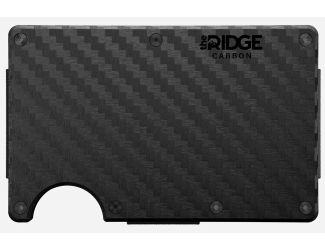 The Ridge Wallet RFID-Blocking with Money Clip in Carbon Fiber 3k