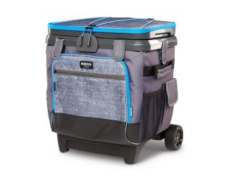 MaxCold Cool Fusion 36 Can Roller Soft Cooler Gray/Black