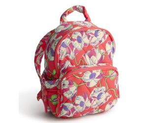 Small Banbury Backpack-Swirling Poppies-Featherweight