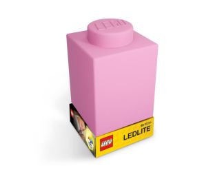 1X1 Brick Silicone Night Light - Pink