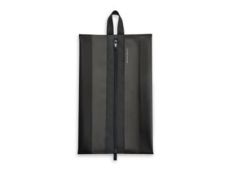 Translucent Shoe Pouch - Black