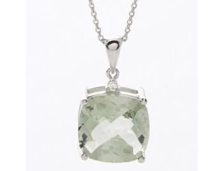 Green Amethyst Necklace