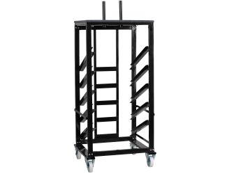 Cocktail Table Dolly with Sloped Shelves for 24" Round Tables