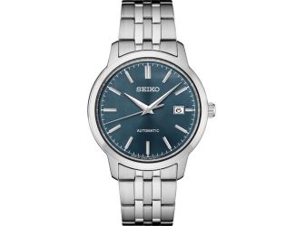 Essentials SS Automatic Blue Dial