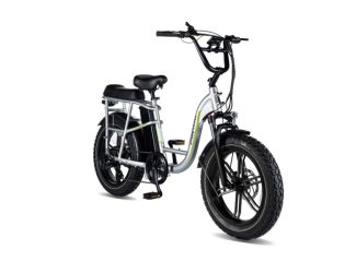 Happy Voyager Electric Bike Silver