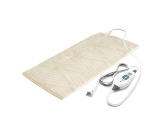 PureRelief Luxe Micromink Heating Pad Sand Waves