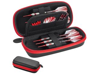 Casemaster Sentry Dart Case with Red Zipper