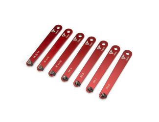 7pc Diamond Tipped Low Profile Phillips/Slotted Screwdriver Set