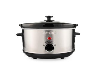 3.5 Quart Oval Slow Cooker, Stainless St