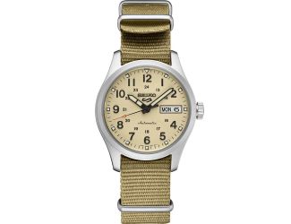 Seiko 5 Sports SS Automatic Beige Dial Mid-Size