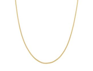 14k Gold Wheat Chain Necklace Size 20"