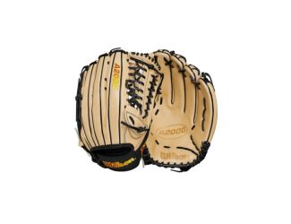 A2000 135 13.5" Slowpitch Softball Glove - Right Handed Thrower Blonde/Black