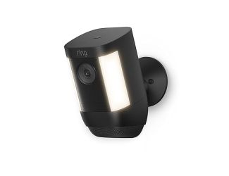 Ring Spotlight Cam Pro, Battery | 3D Motion Detection, Two-Way Talk with Audio and Dual-Band Wifi (2022 release-Black)