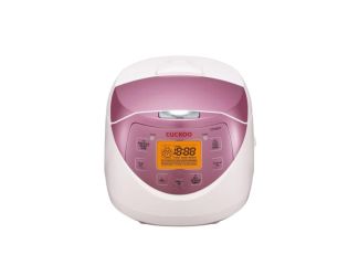 Micom Rice Cooker-Ivory & Pink/6 cup