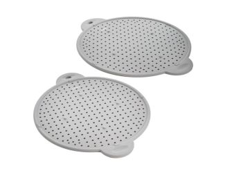 Silicone 2pc Splatter Screen Set for 6" to 12.5" Pots and Pans